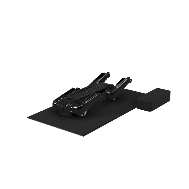 X One quadruped robot render