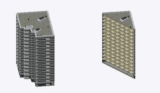 Exterior and cutaway of ホテル京阪 築地銀座 グランデ